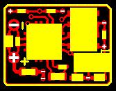 image of top side of PCB layout of ALT2430G-365x485 board